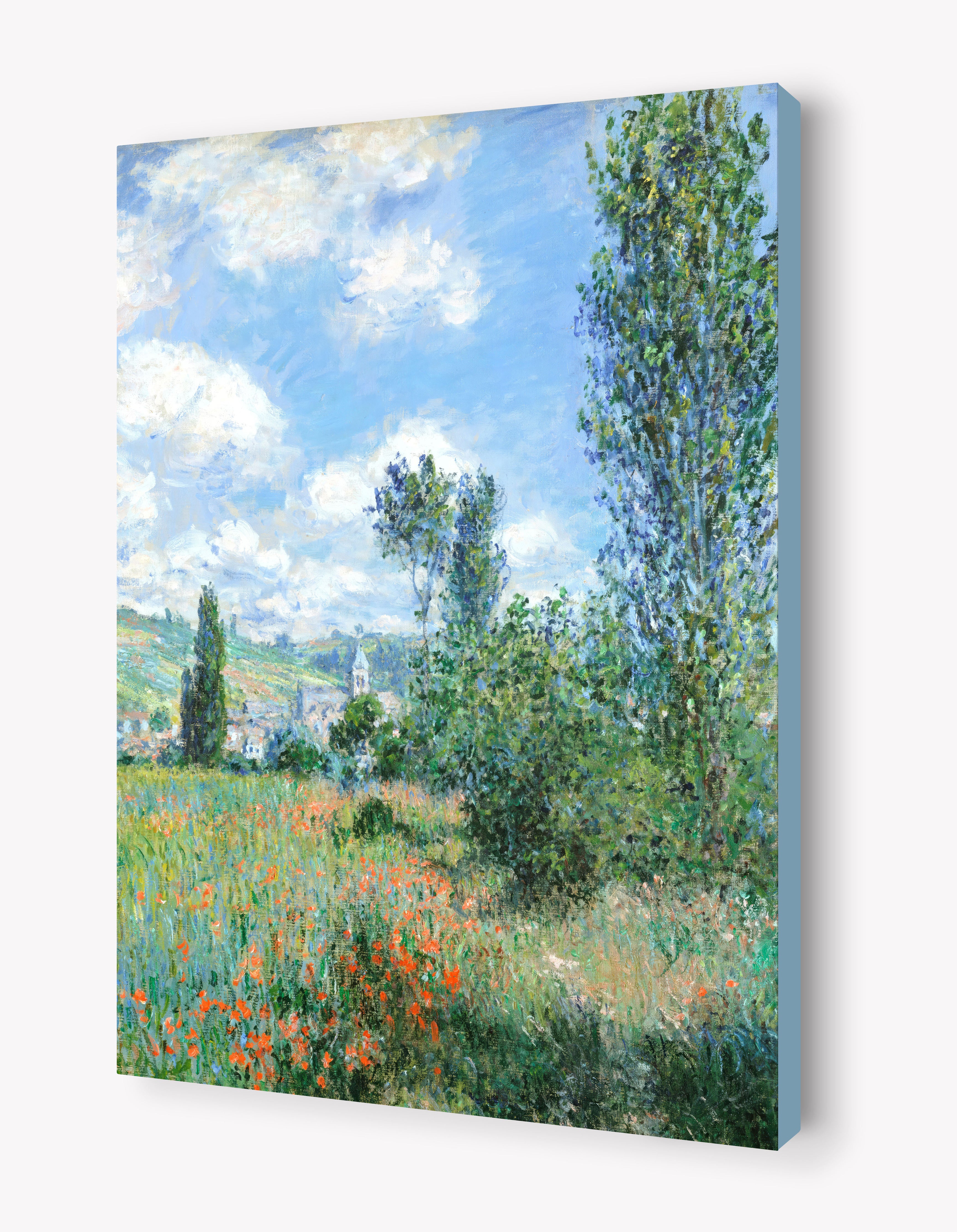 View of Vétheuil by Claude Monet