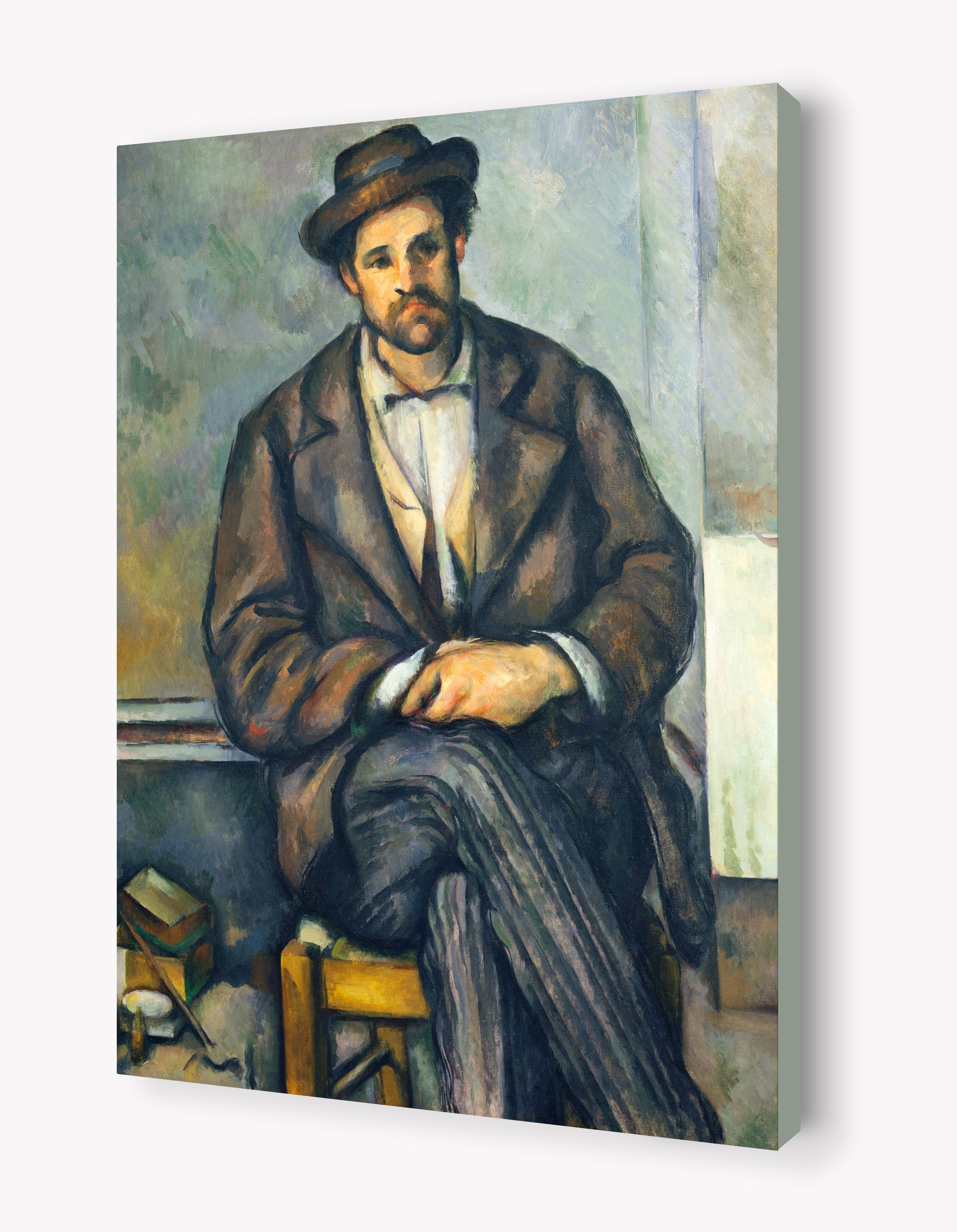 Seated Peasant by Paul Cézanne