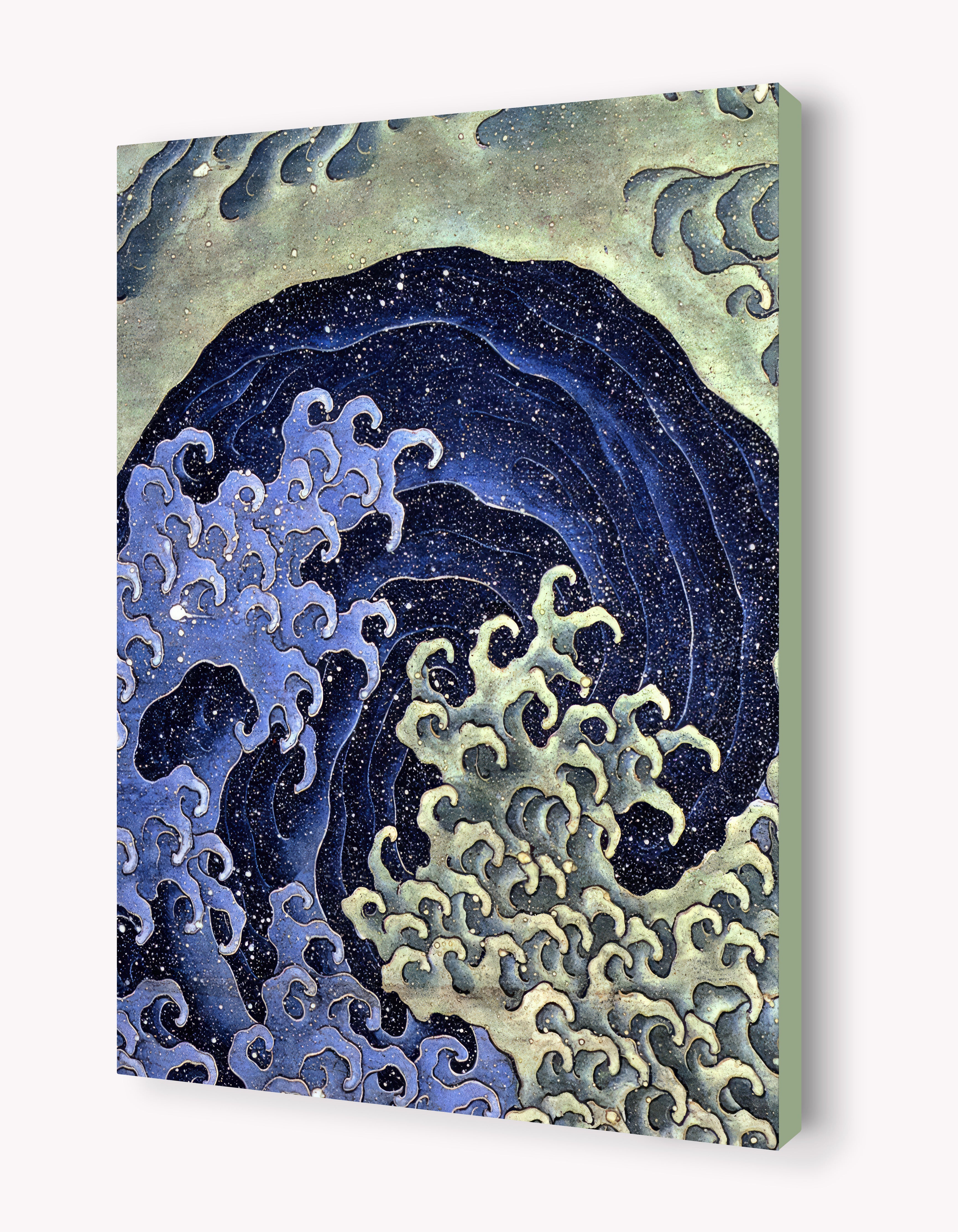 Feminine Wave by Katsushika Hokusai