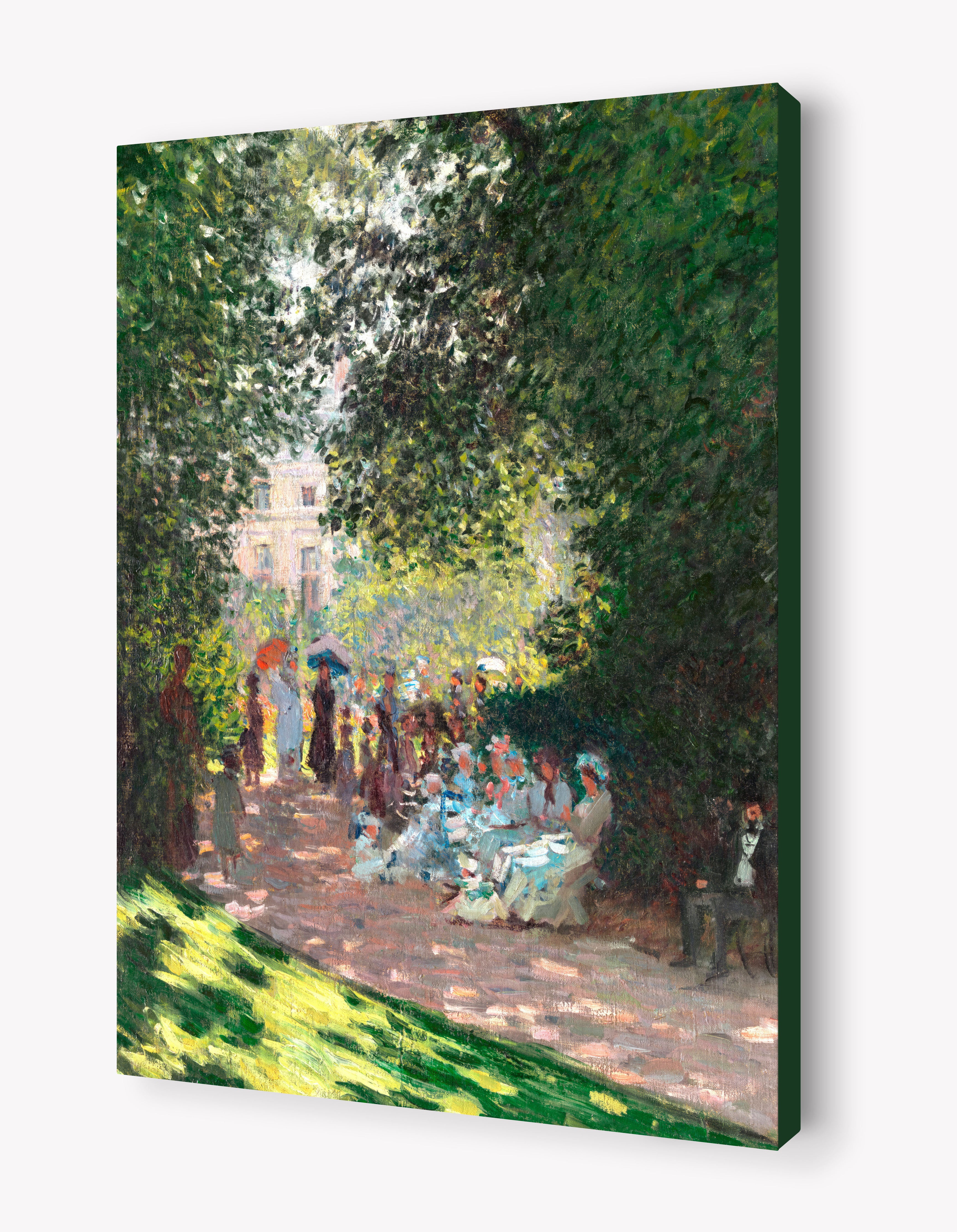 The Parc Monceau by Claude Monet