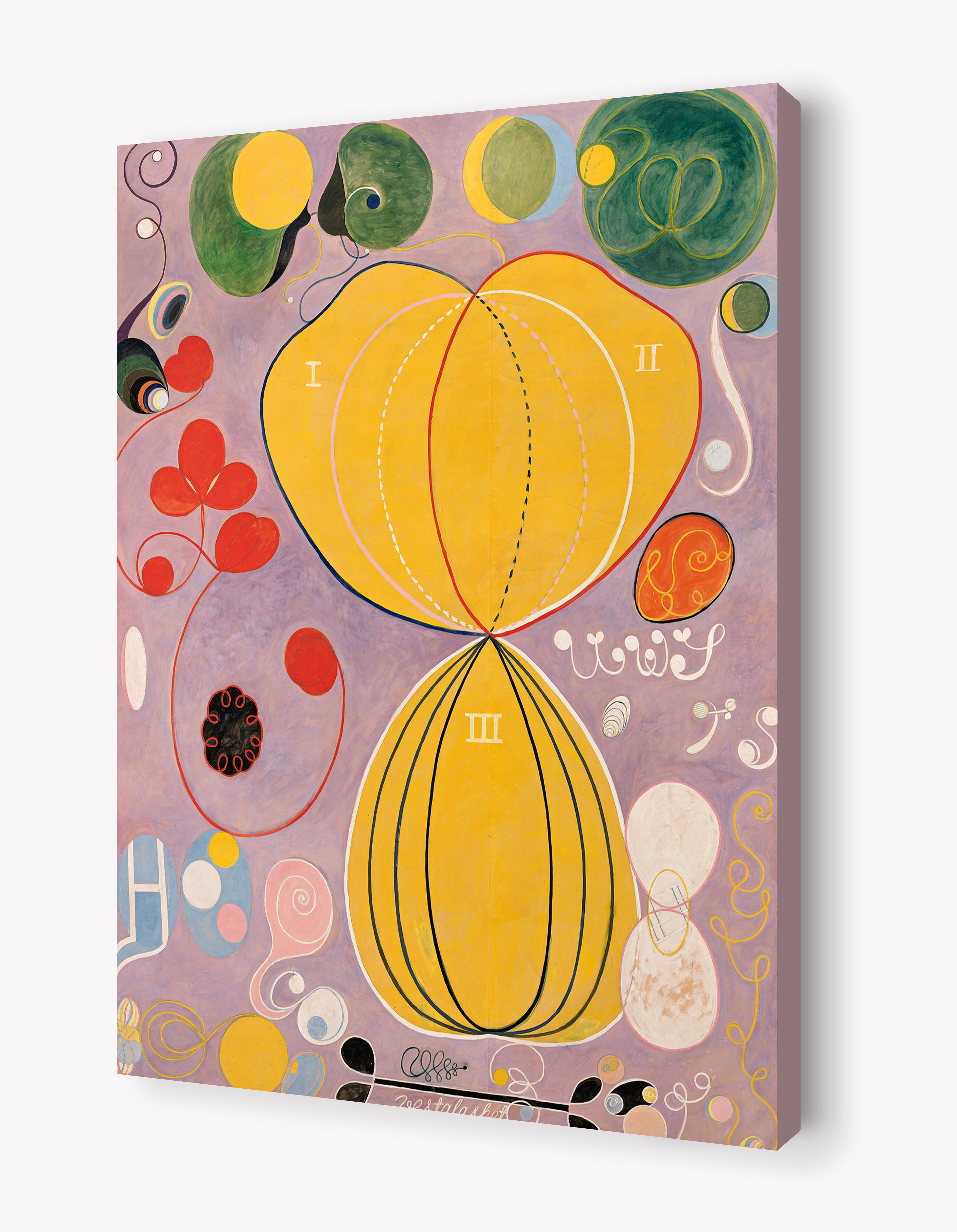 The Ten Largest No. 7 Adulthood by Hilma af Klint