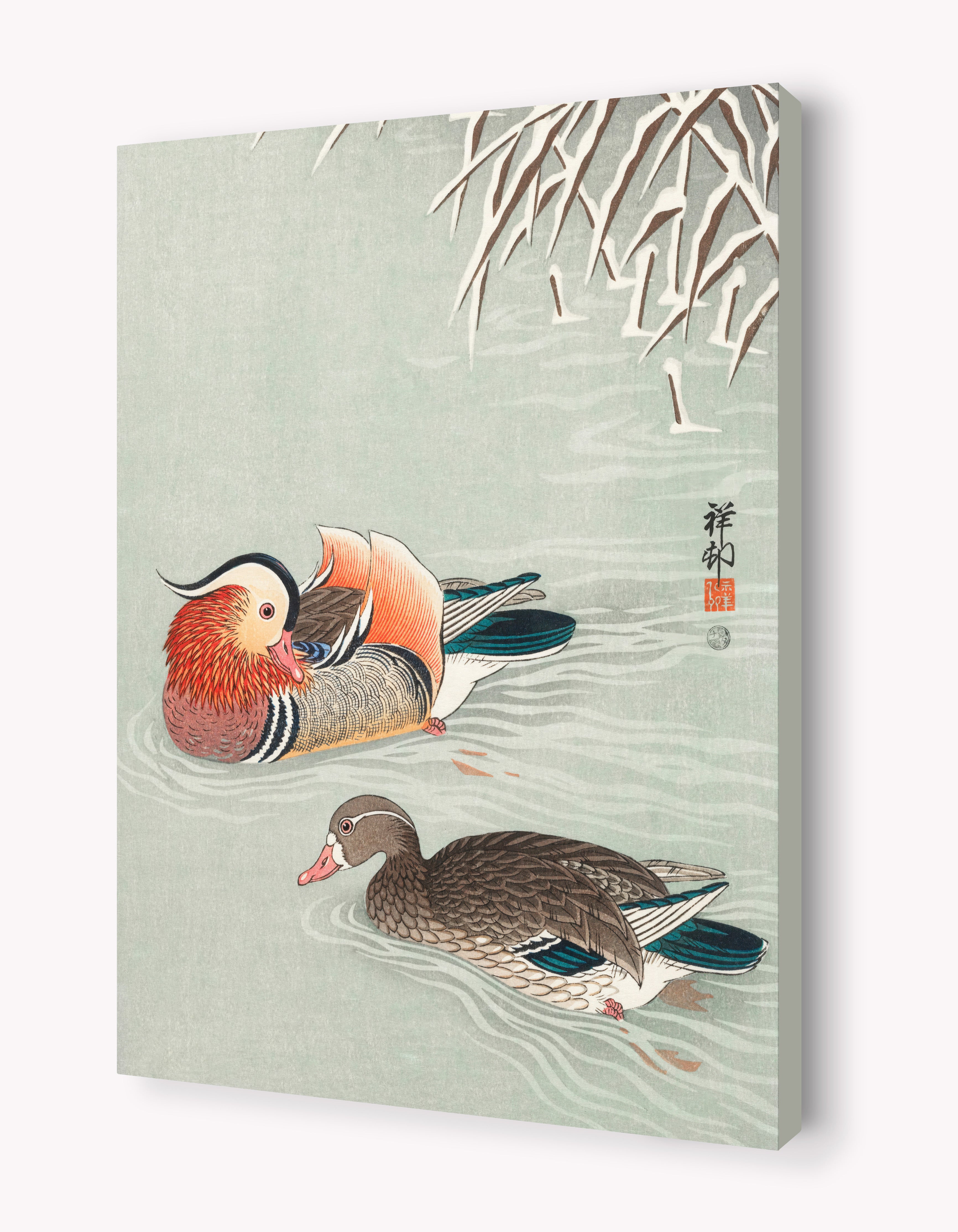 Mandarin Ducks by Ohara Koson