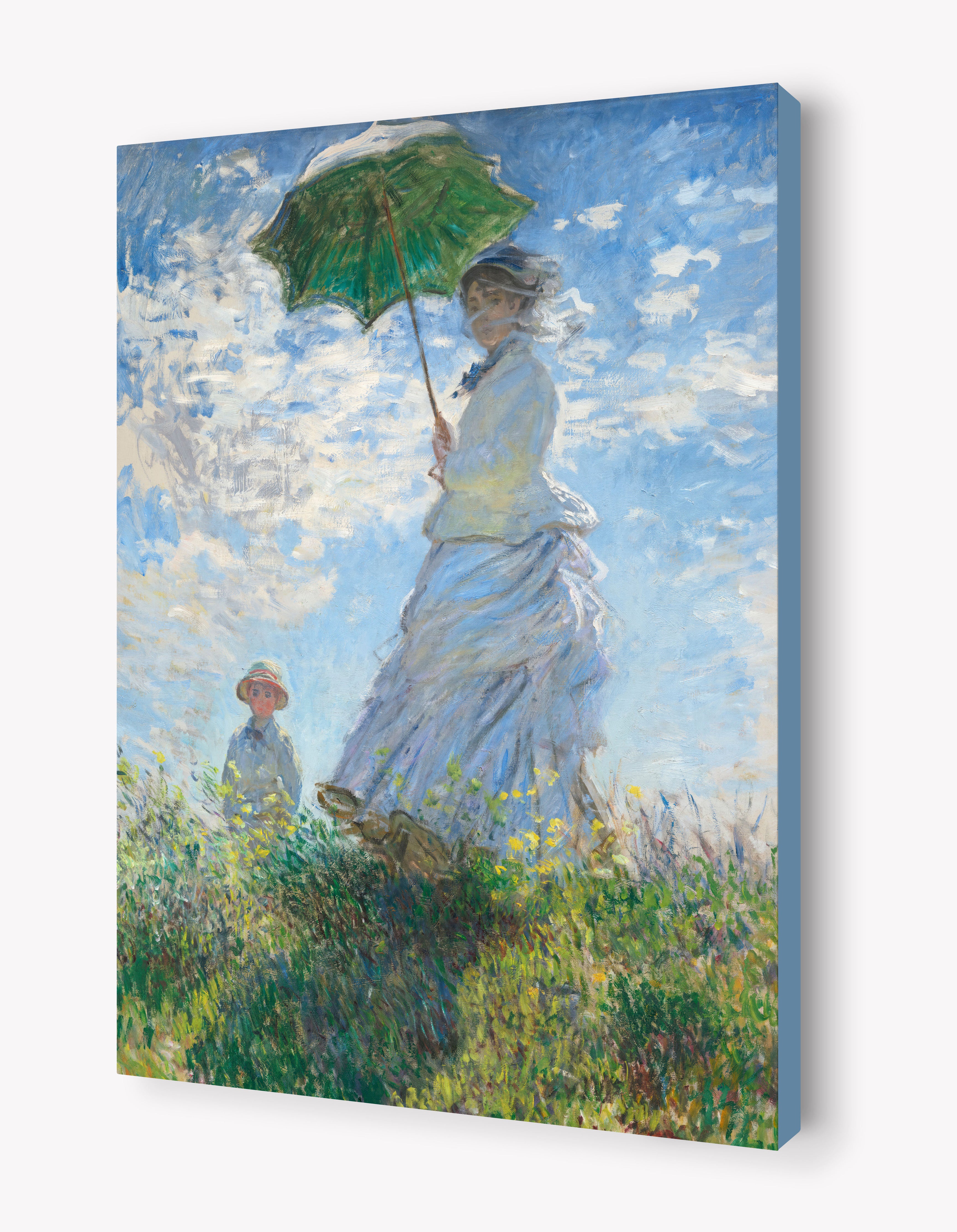 Madame Monet and Her Son by Claude Monet