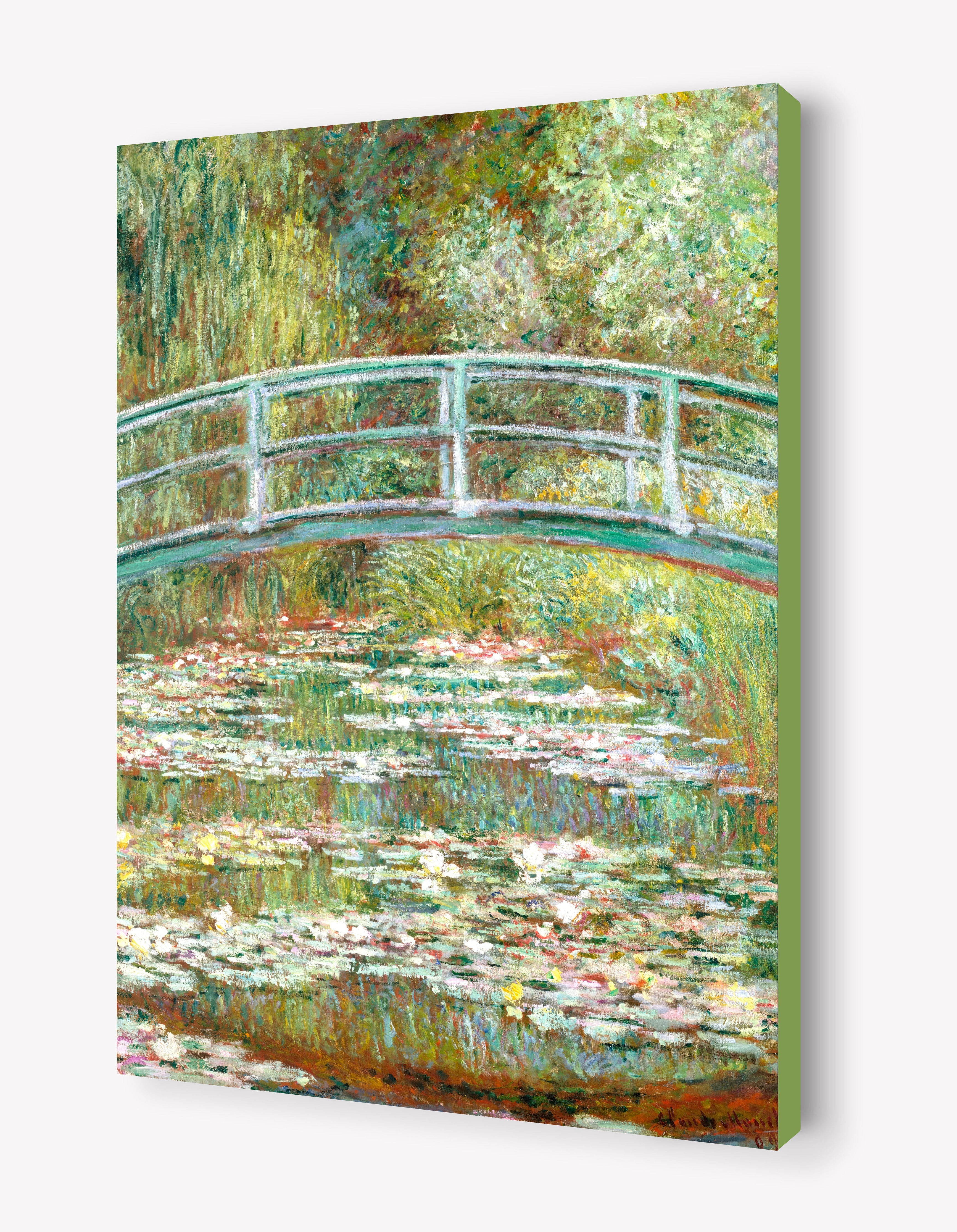 Bridge over a Pond of Water Lilies by Claude Monet