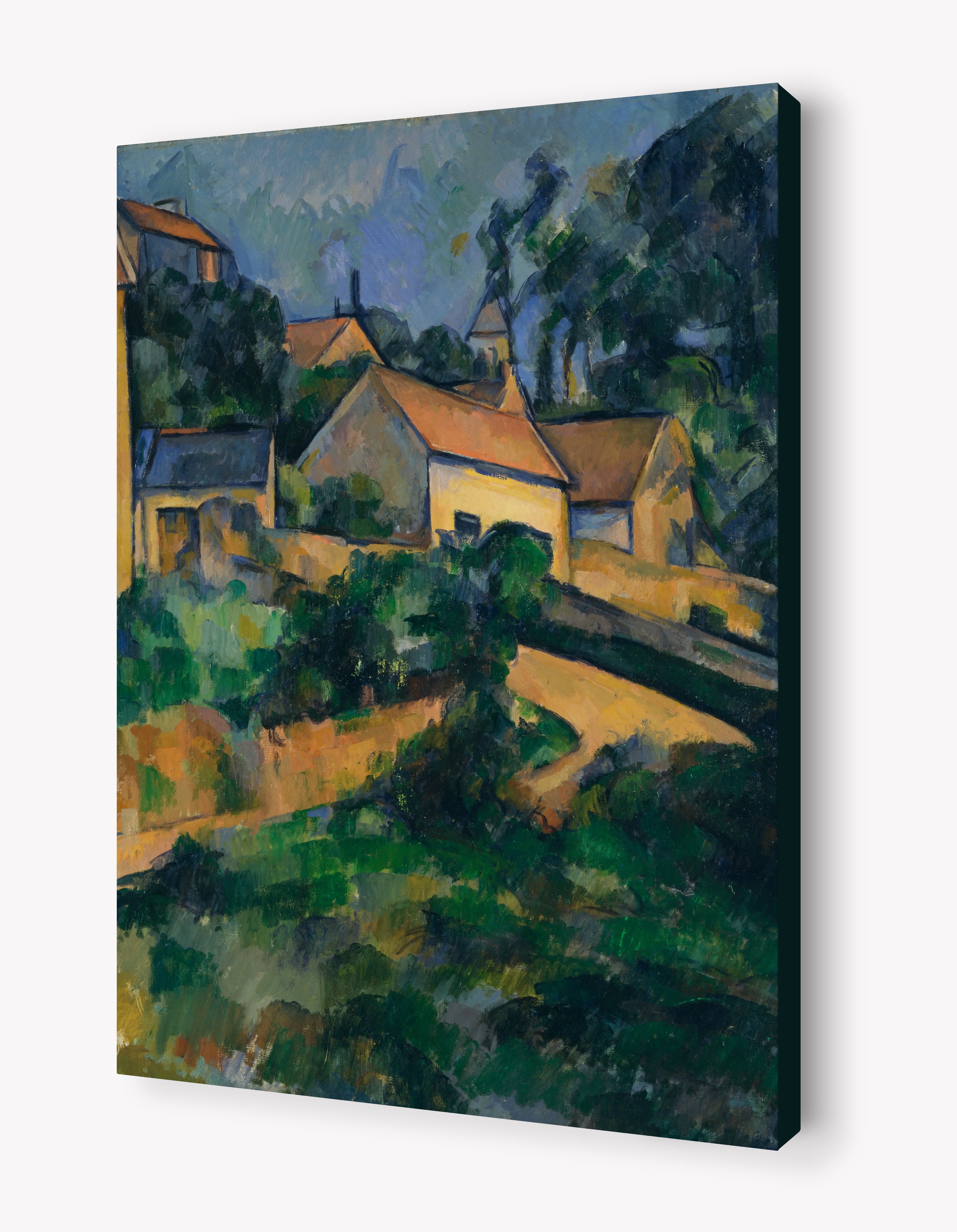 La Route Tournante à Montgeroult by Paul Cézanne