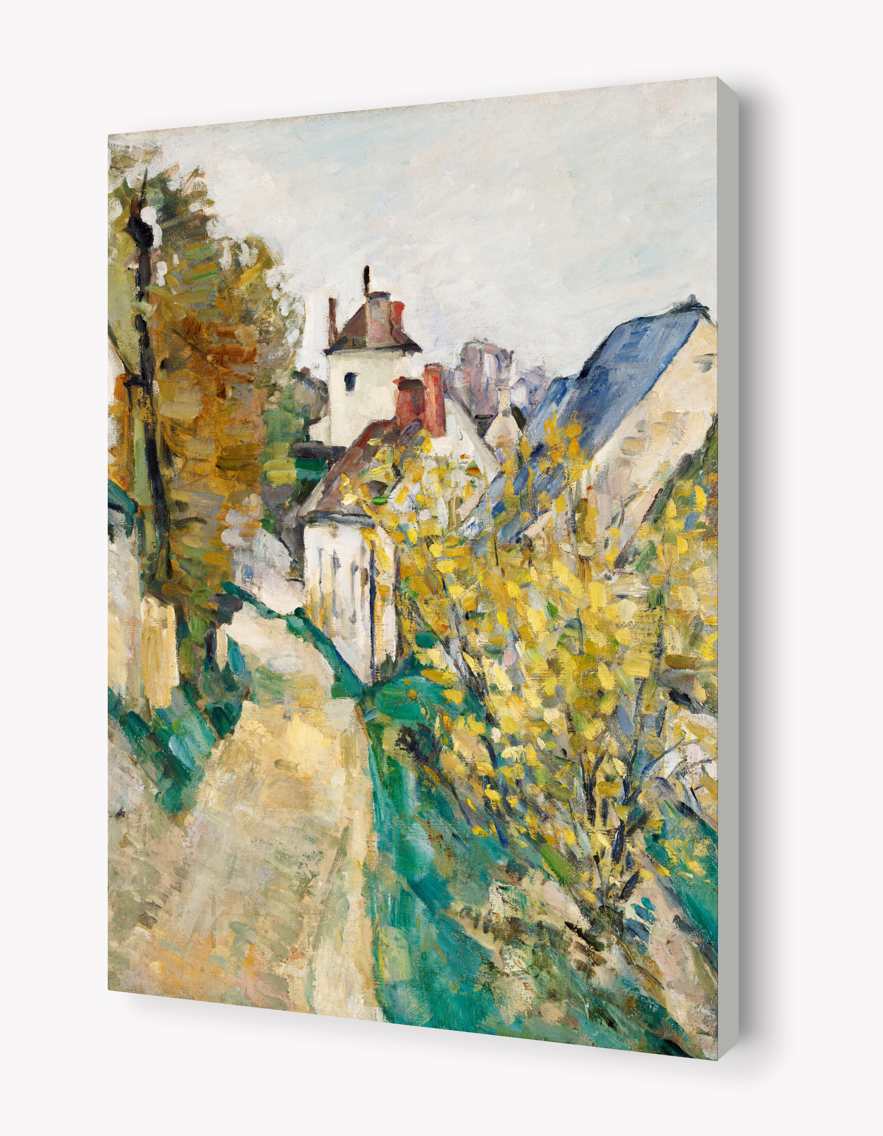 The House of Dr. Gachet in Auvers-sur-Oise by Paul Cézanne