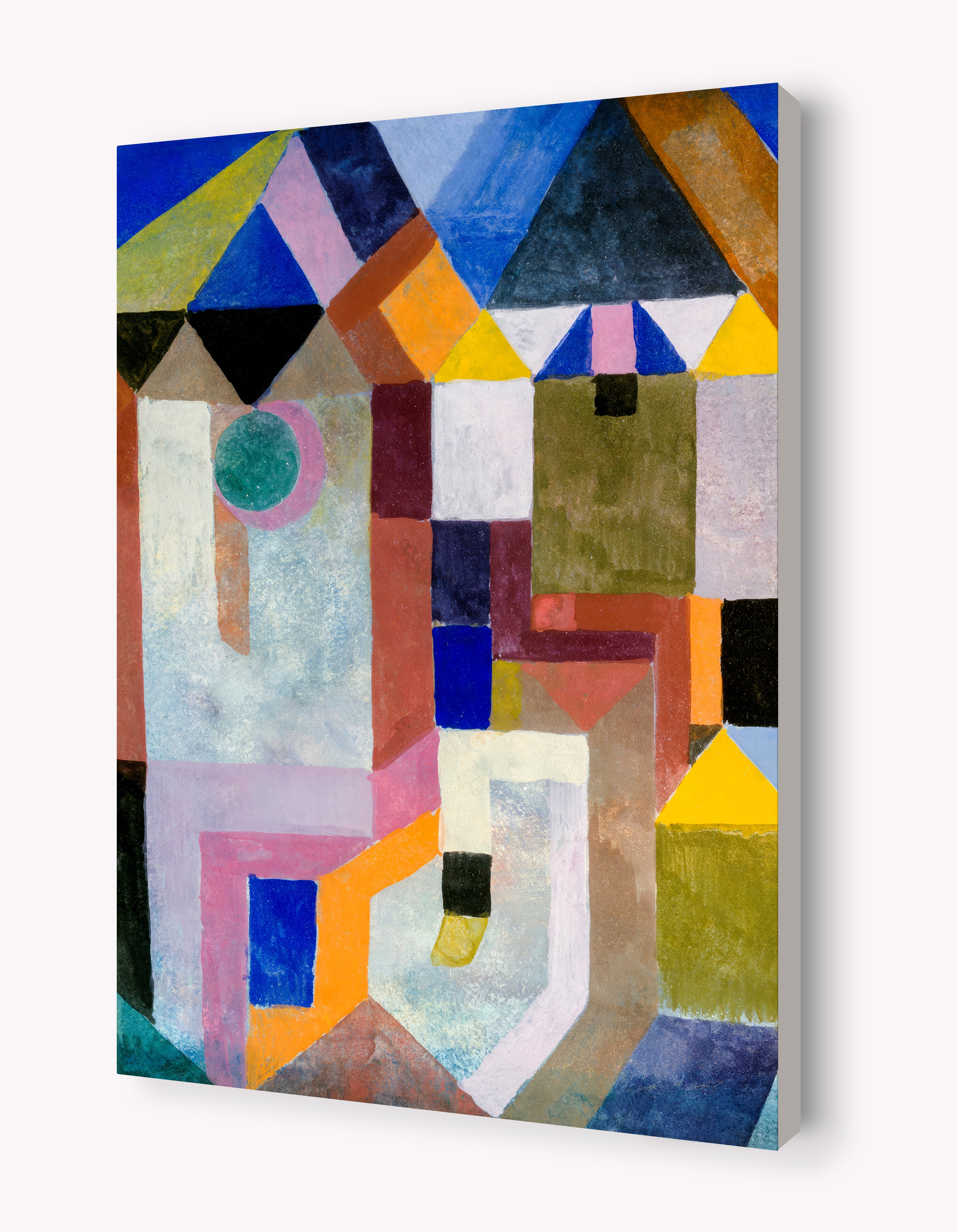 Colorful Architecture by Paul Klee