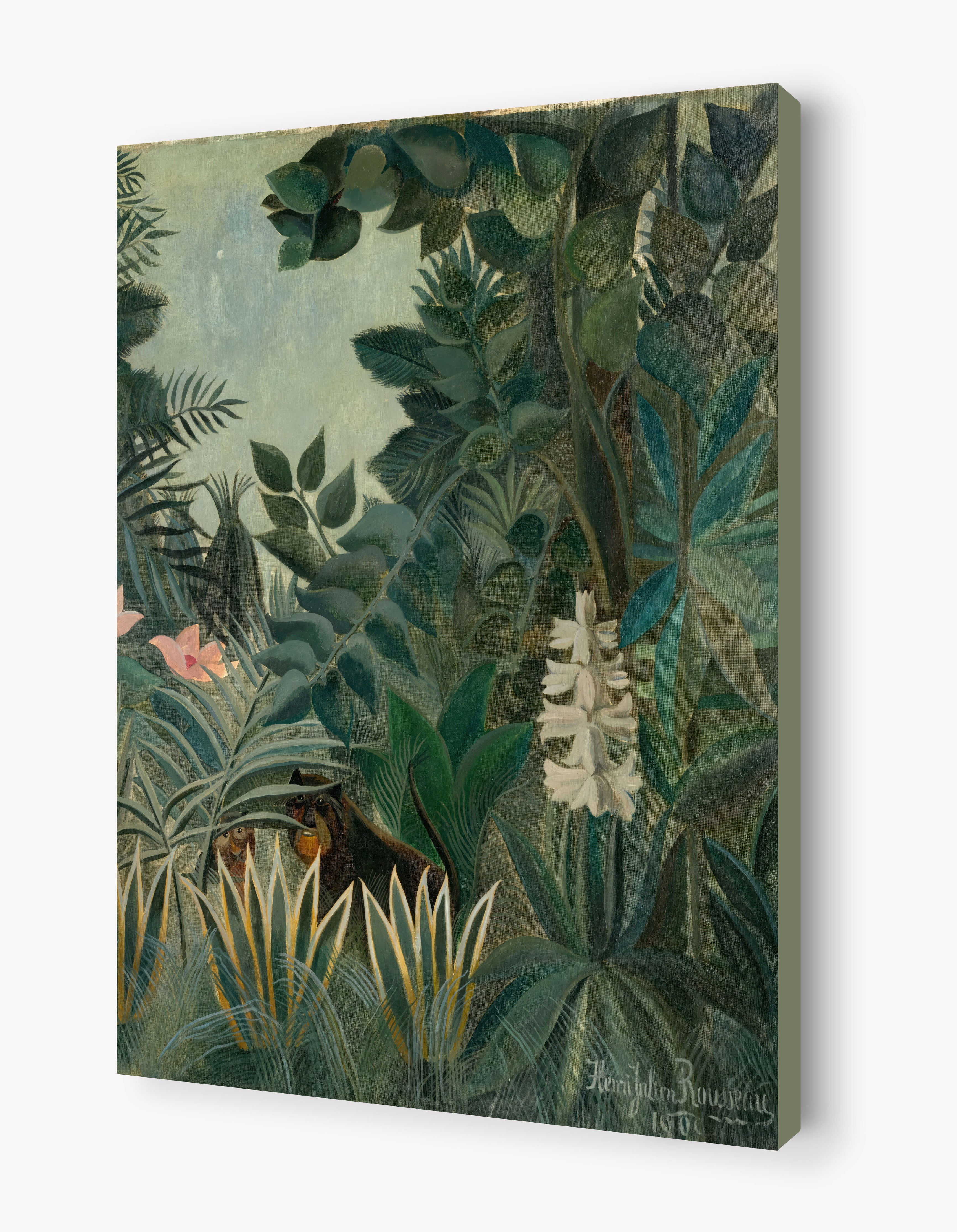 The Equatorial Jungle by Henri Rousseau