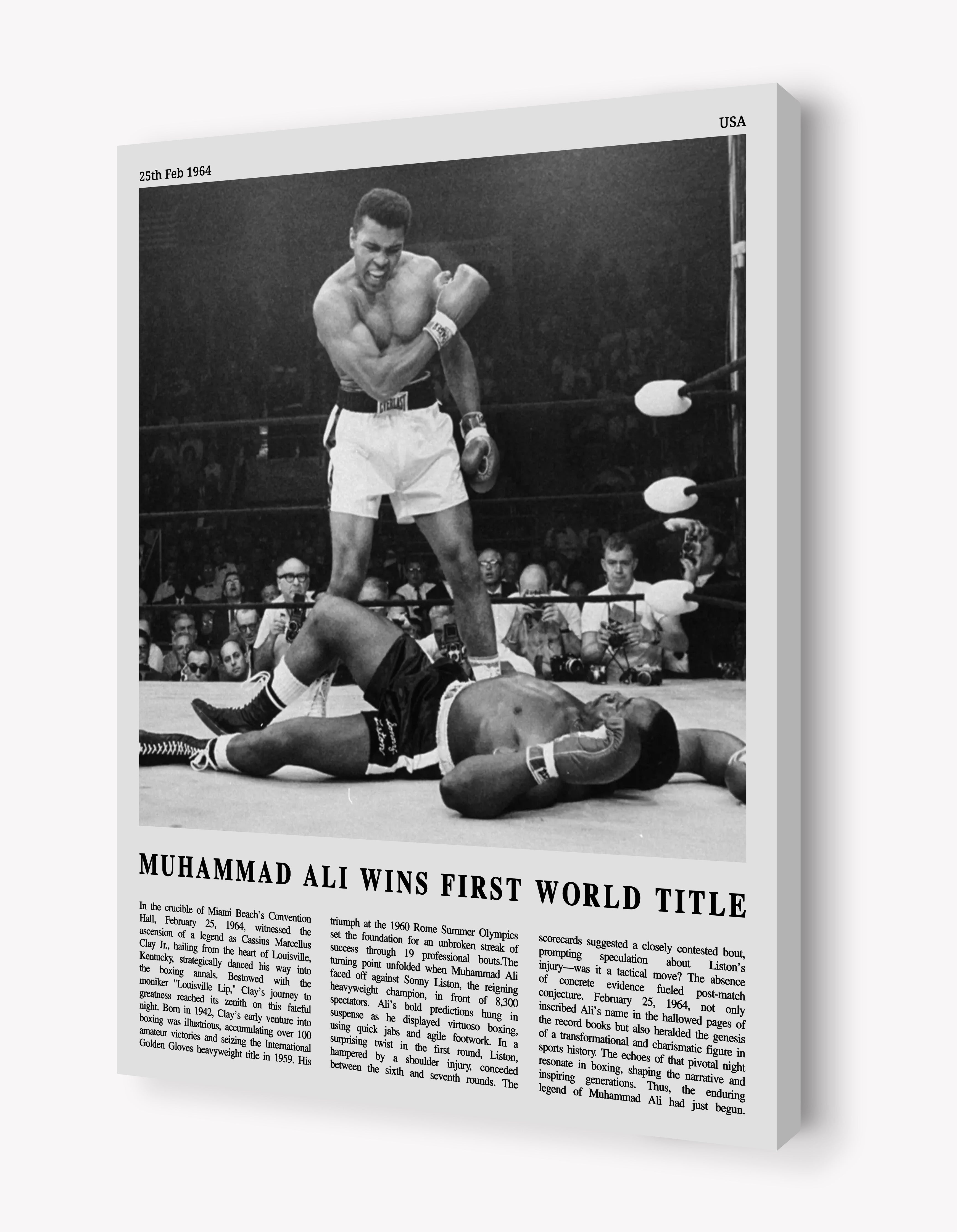 Ali's First World Title