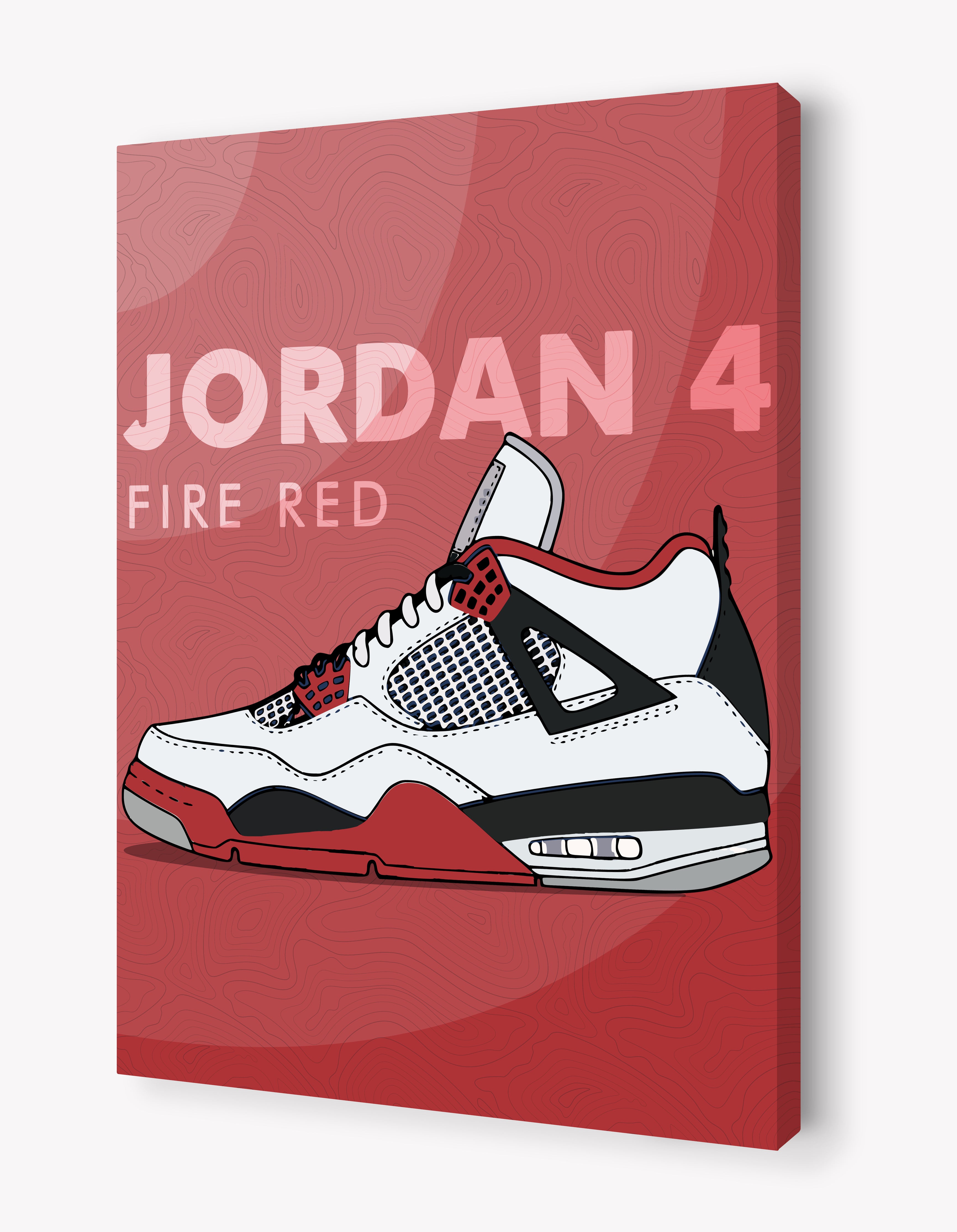 Air Jordan 4 - Fire Red