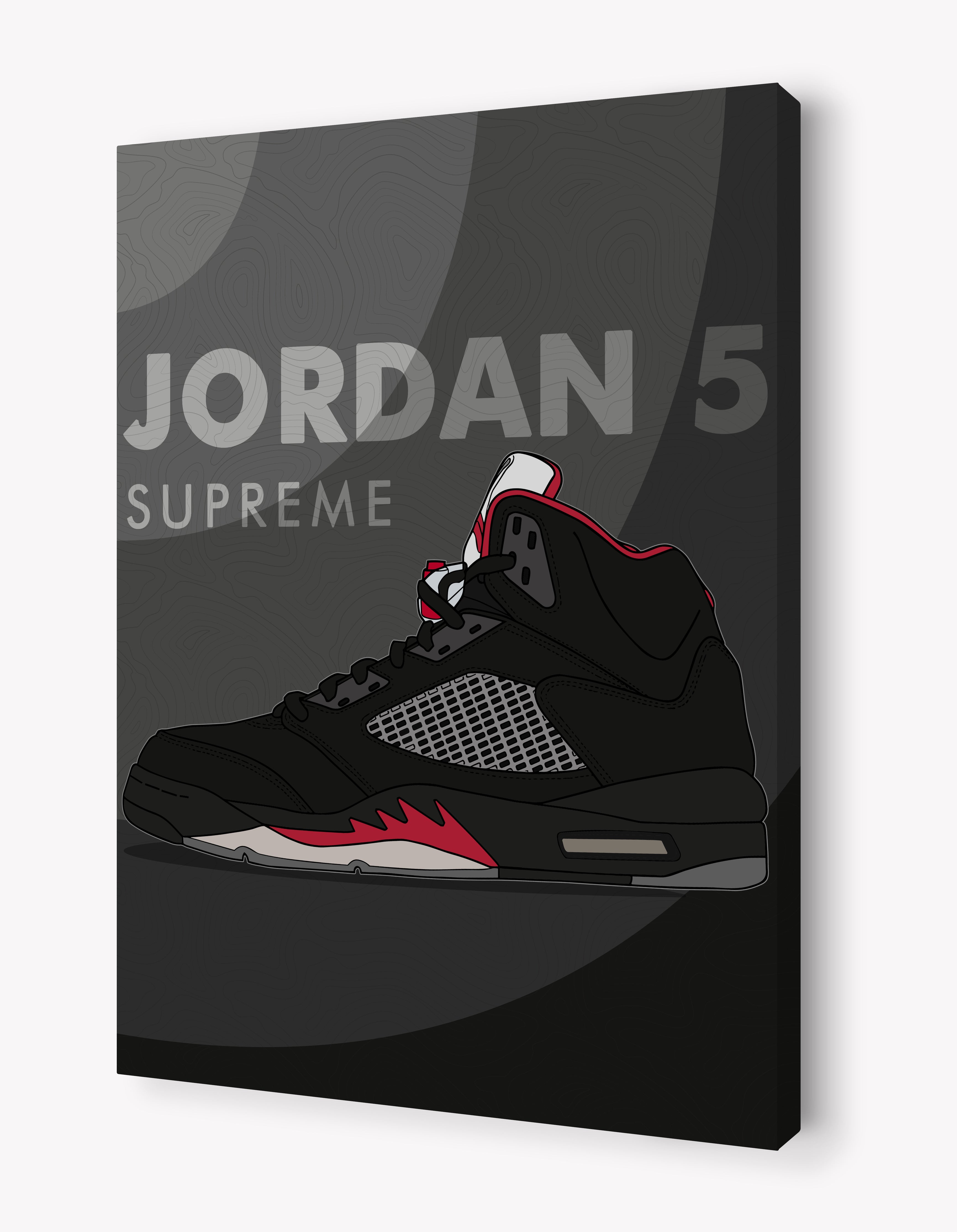 Air Jordan 5 - Supreme