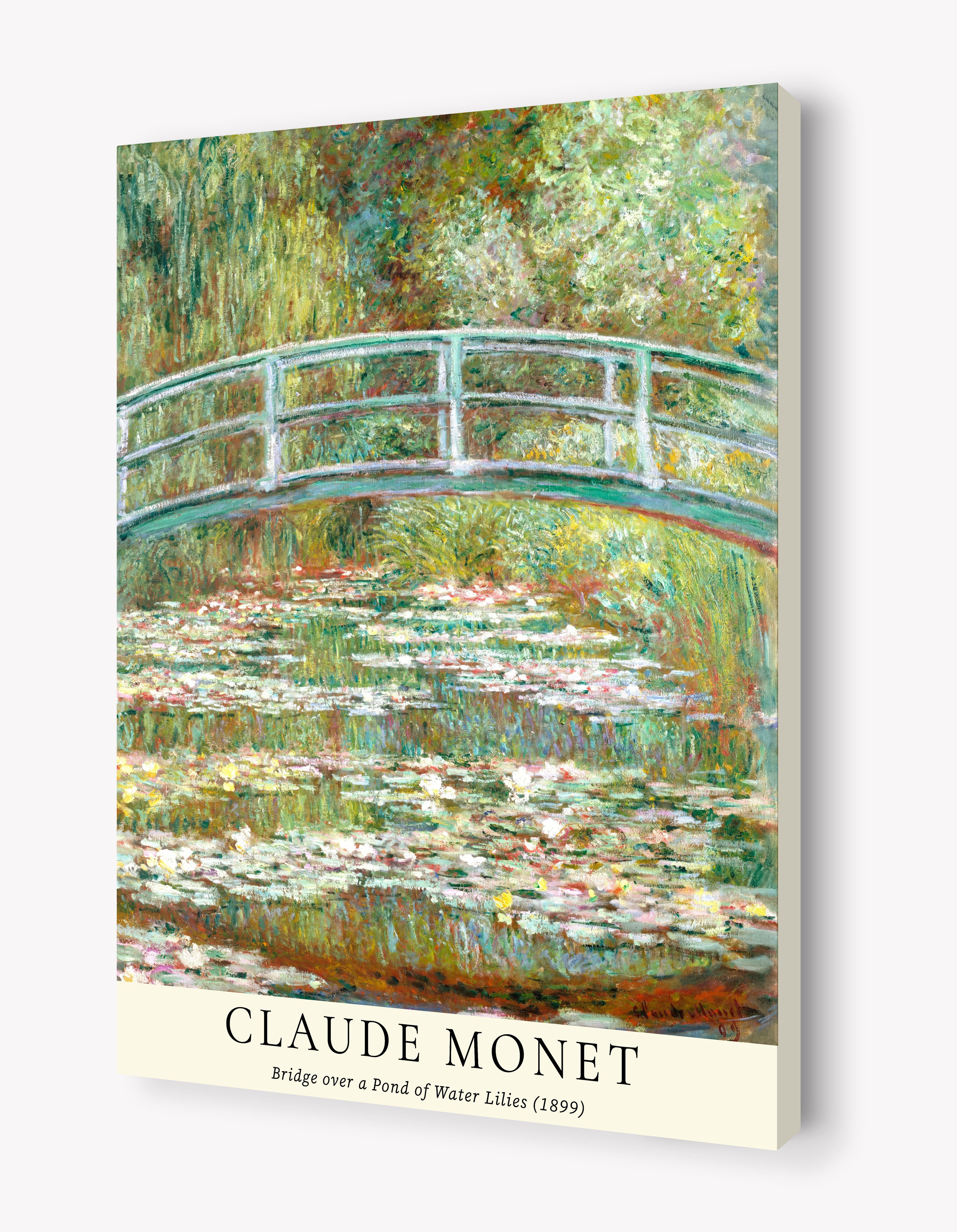 Bridge over a Pond of Water Lilies by Claude Monet