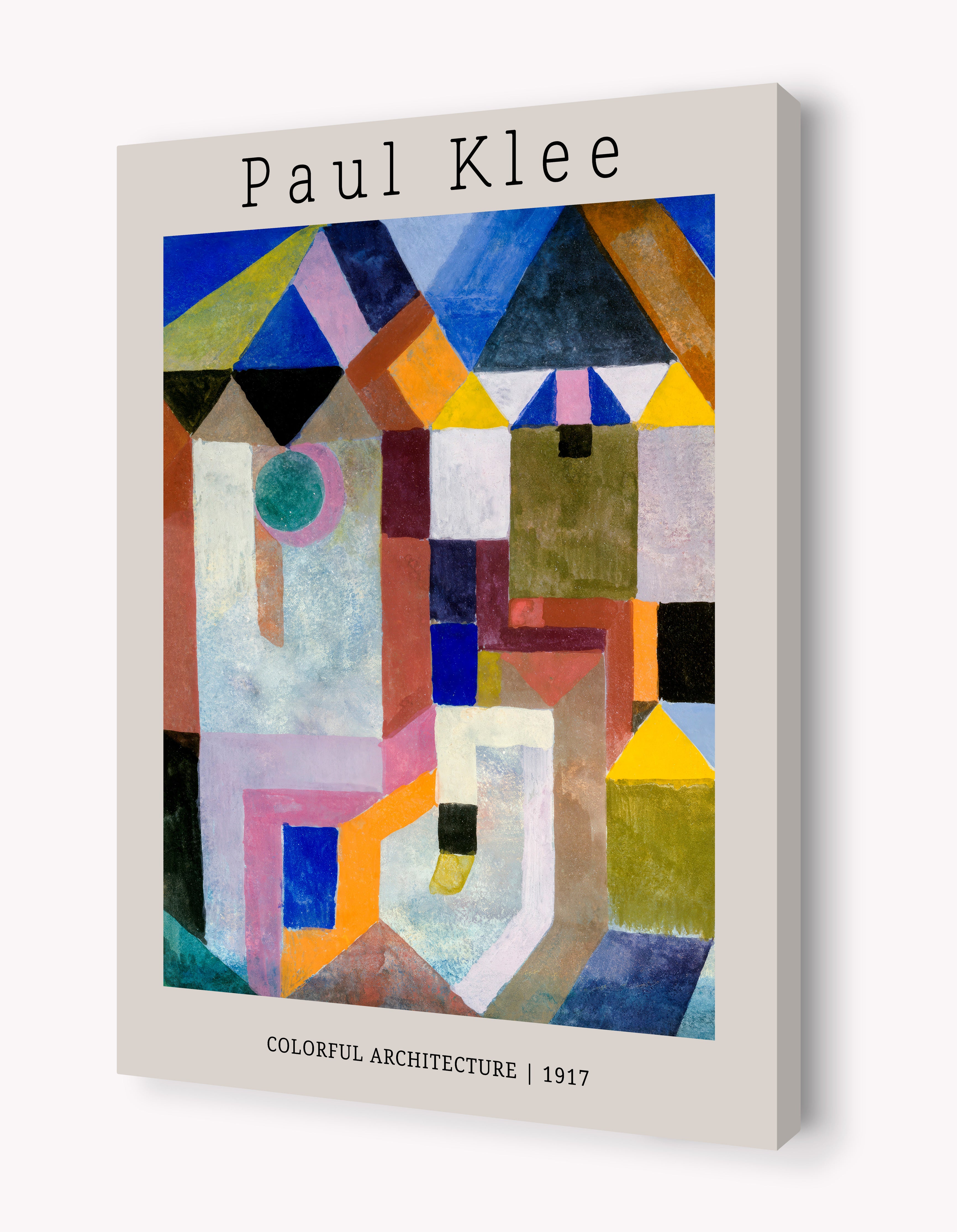 Colorful Architecture by Paul Klee