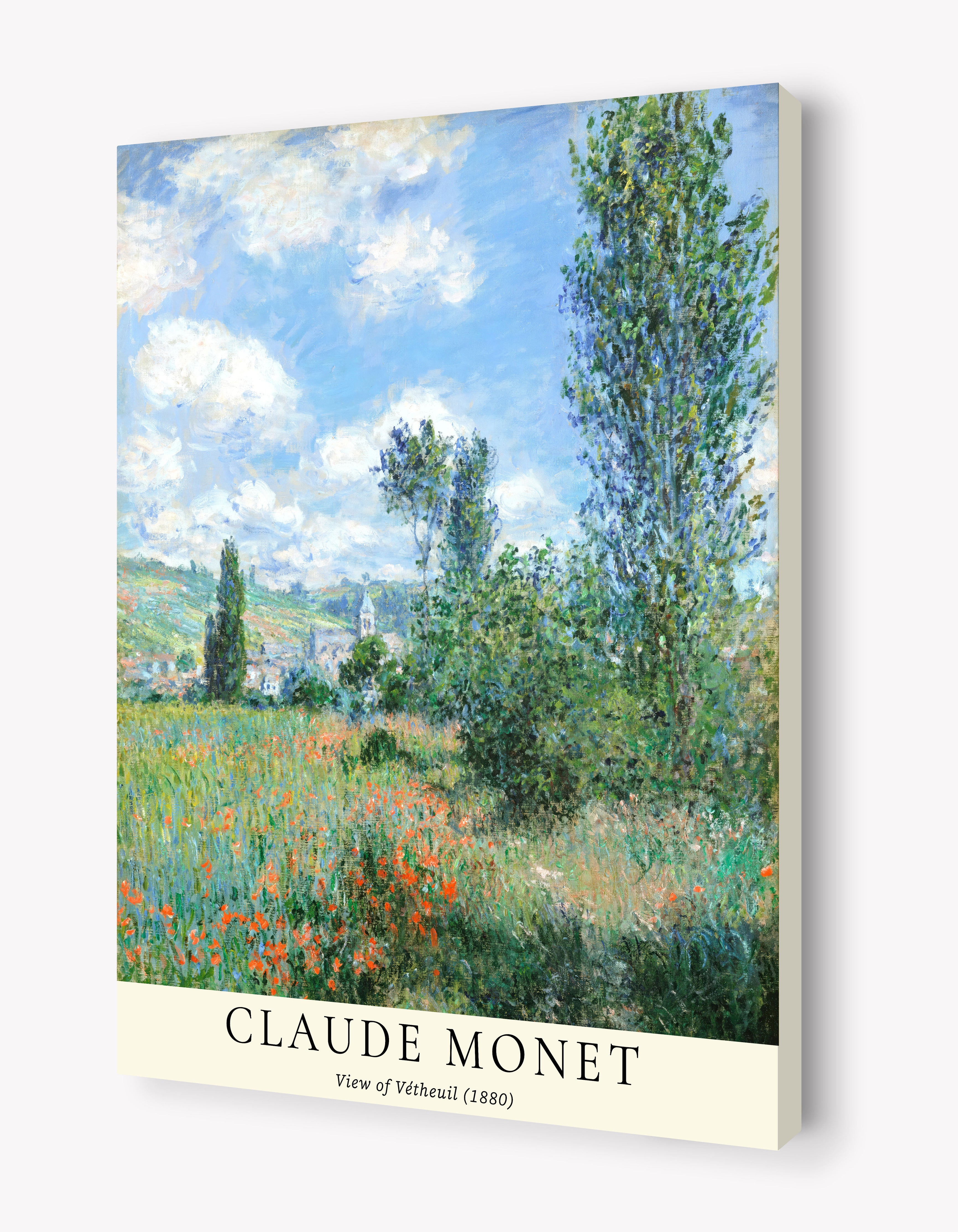 View of Vétheuil by Claude Monet