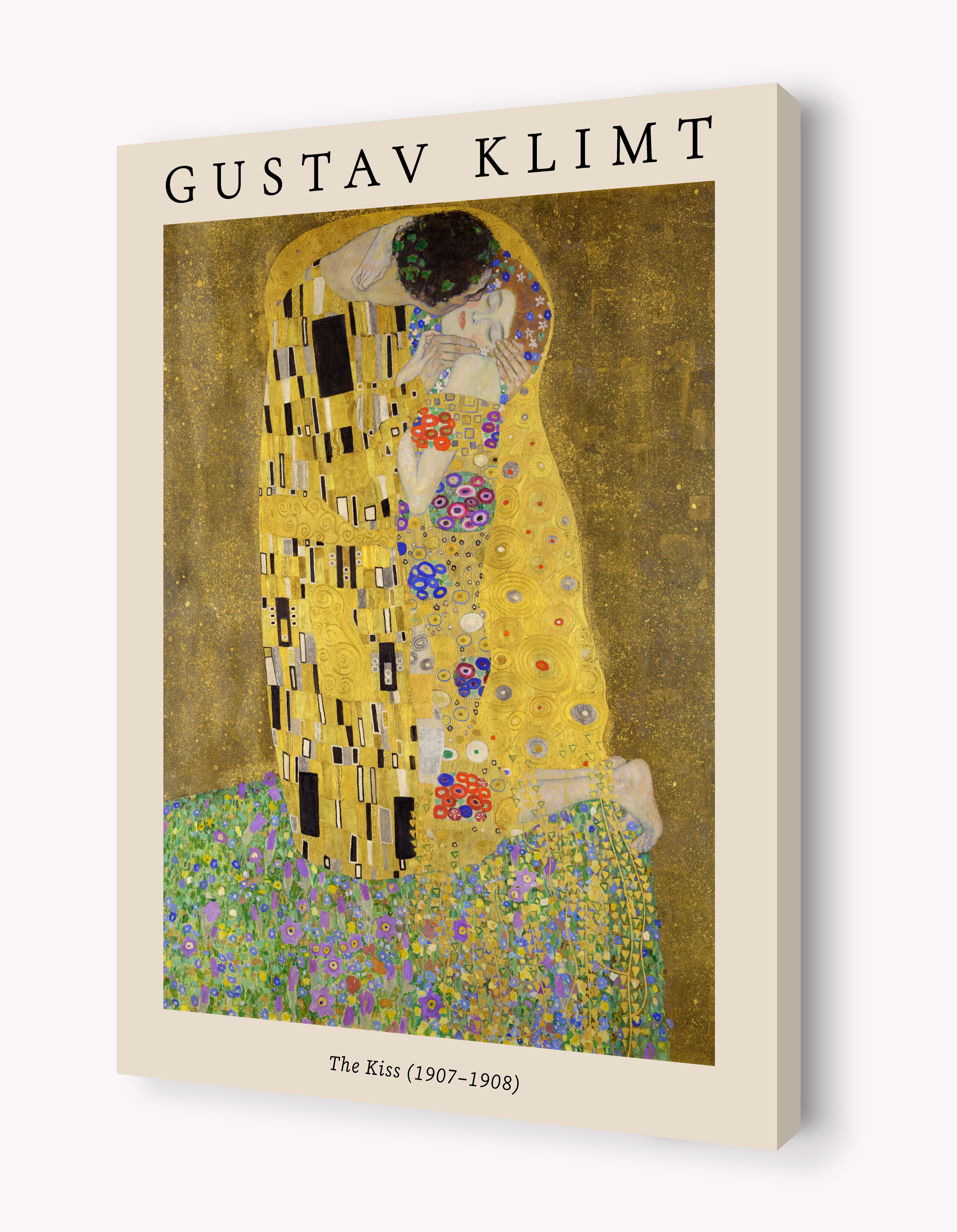 The Kiss by Gustav Klimt