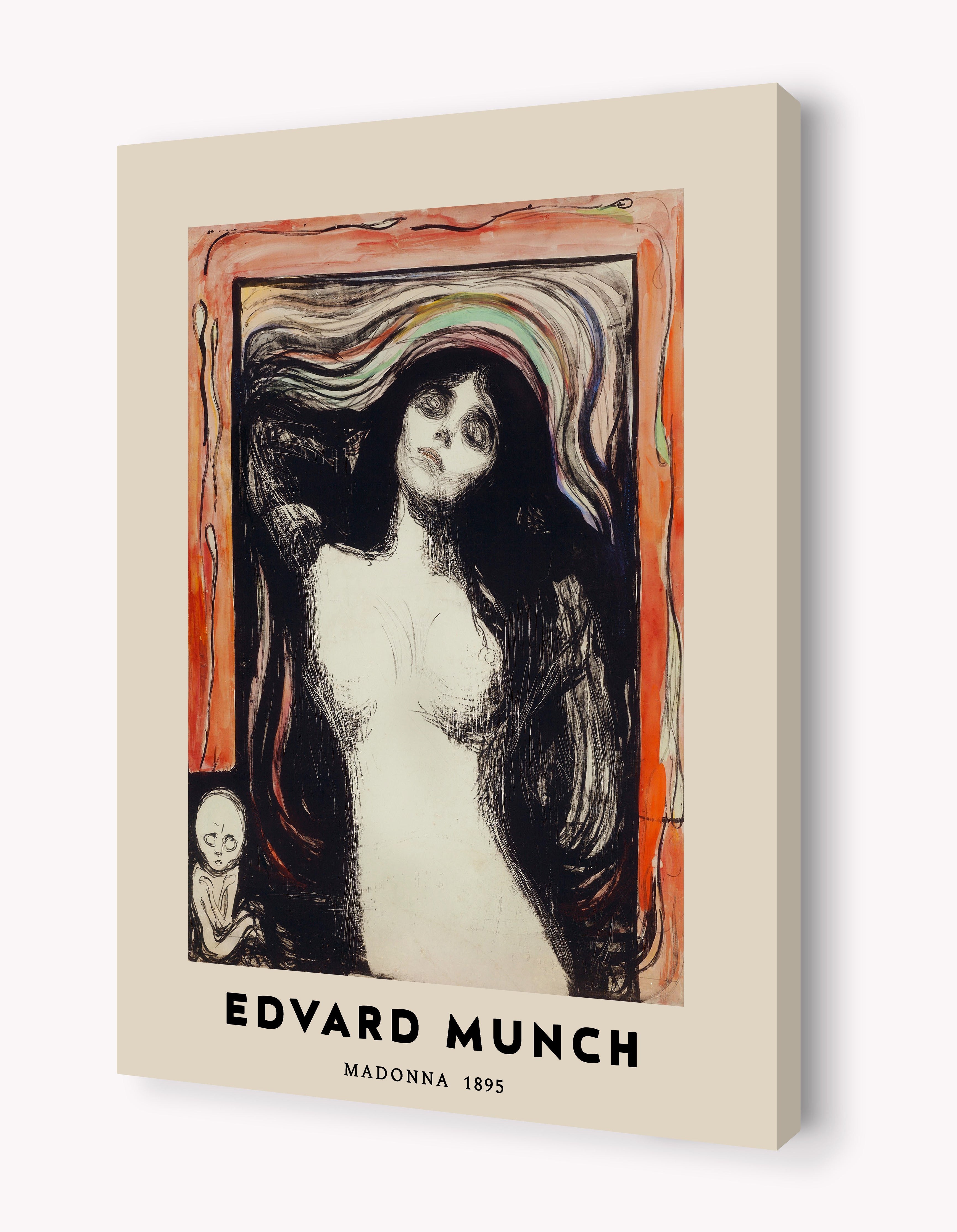 Madonna by Edvard Munch