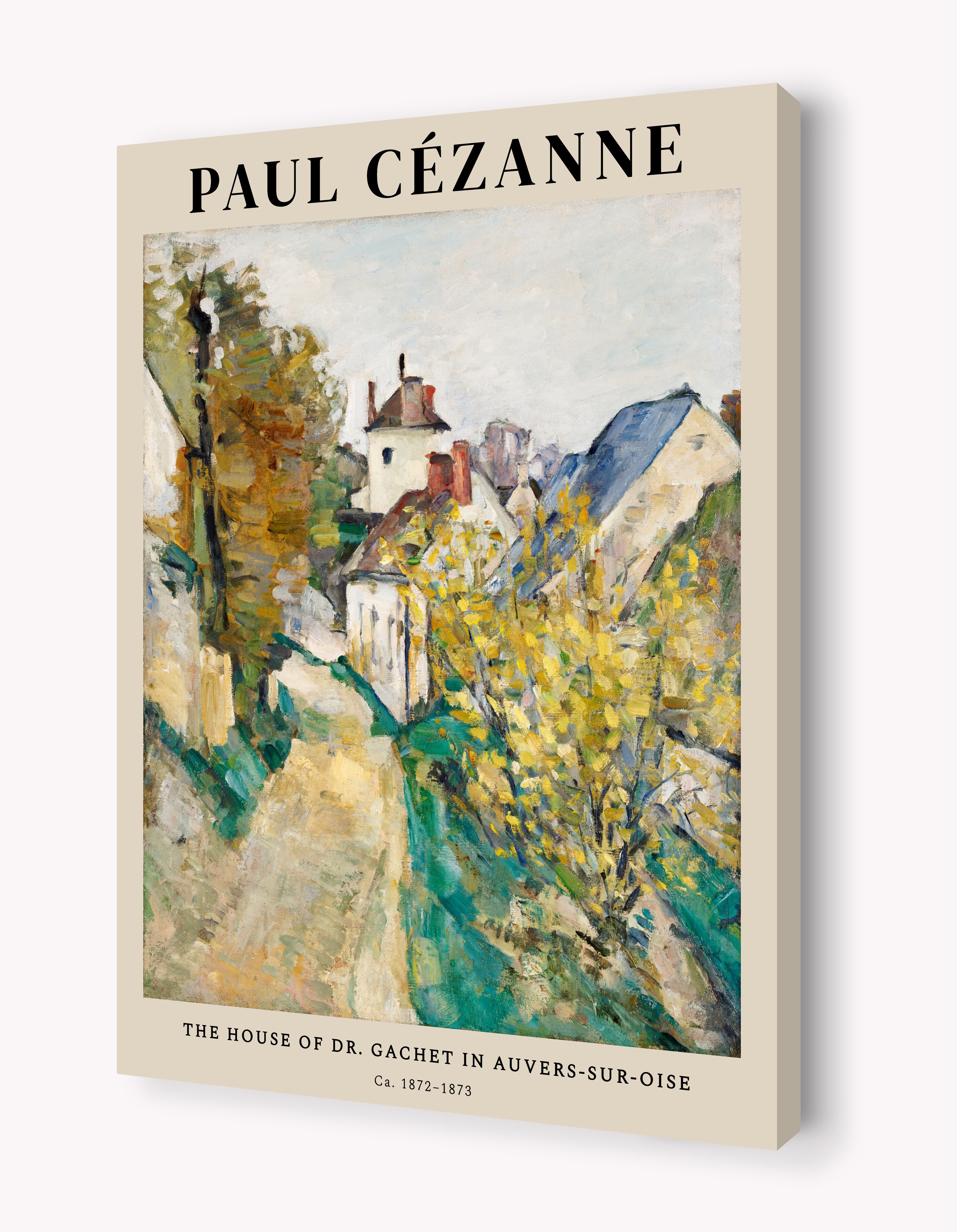 The House of Dr. Gachet in Auvers-sur-Oise by Paul Cézanne