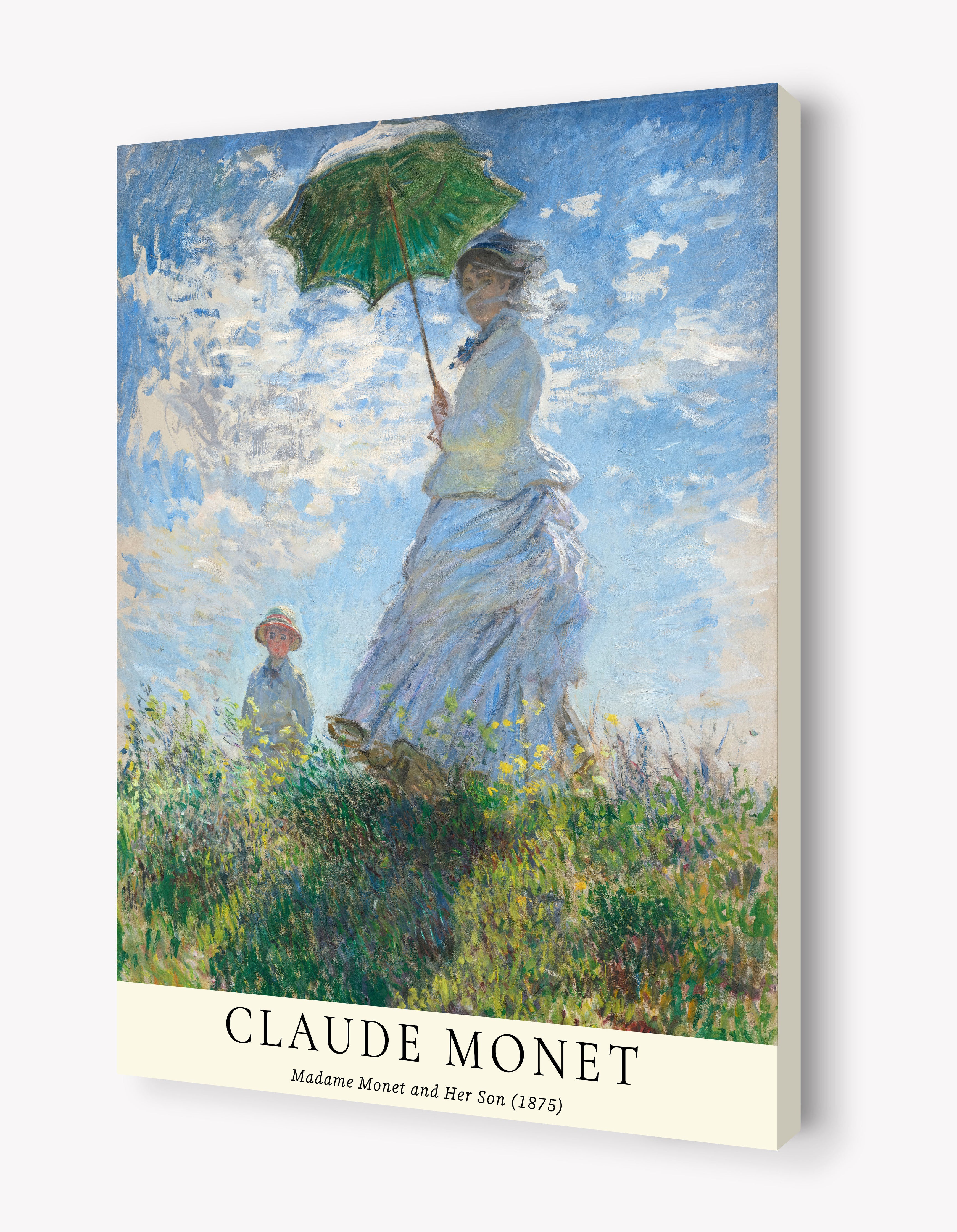 Madame Monet and Her Son by Claude Monet