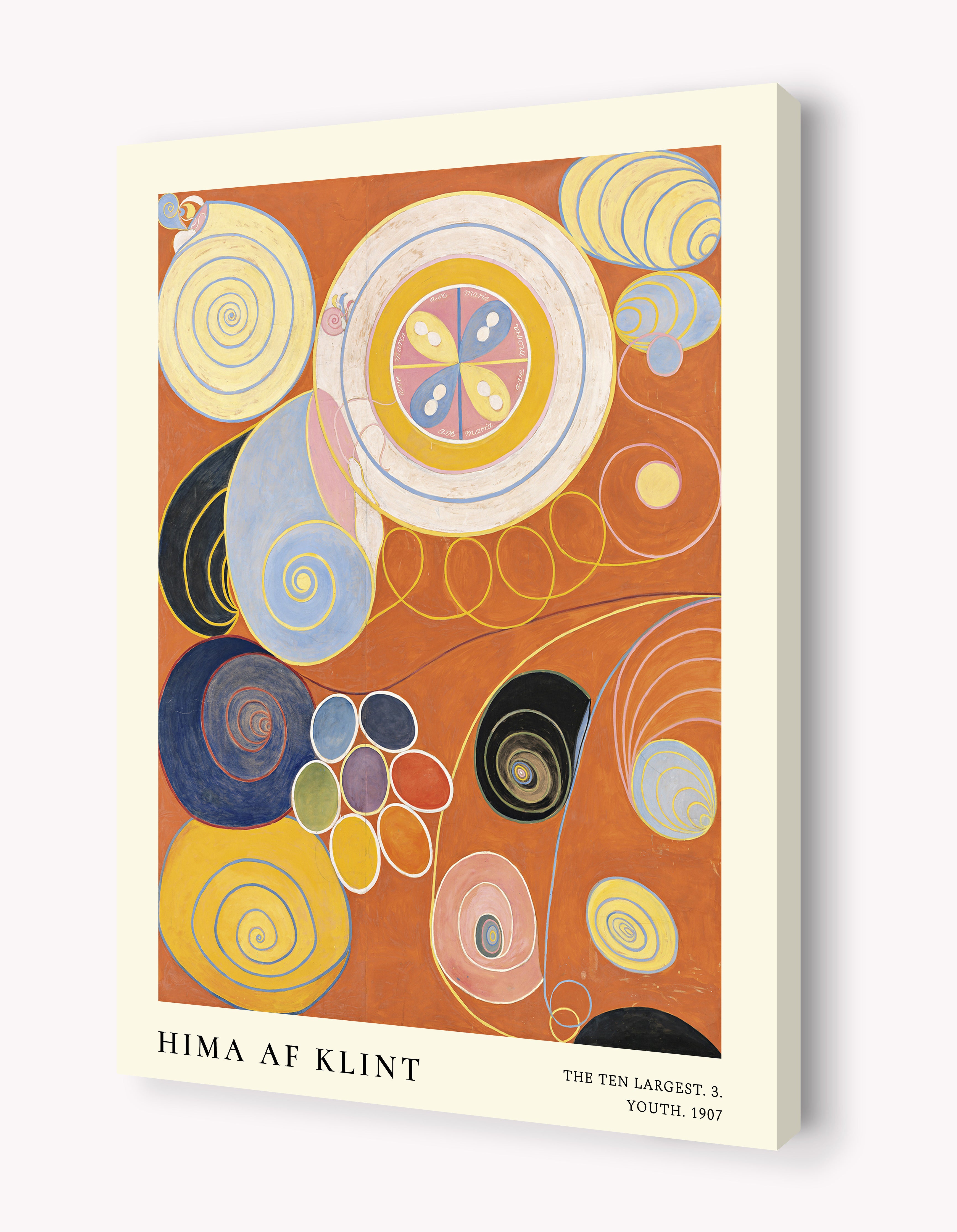 The Ten Largest No. 3 Youth by Hilma af Klint