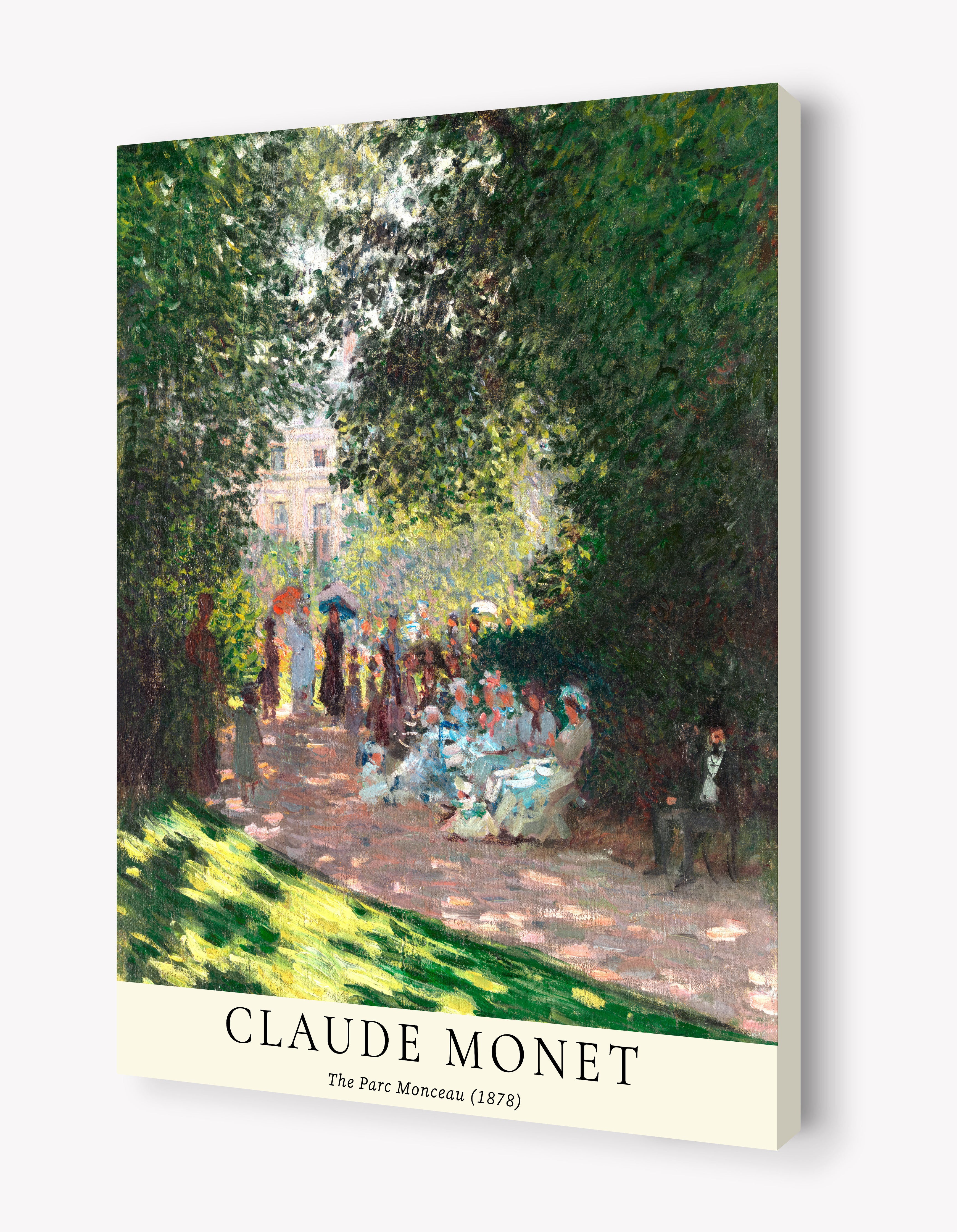 The Parc Monceau by Claude Monet