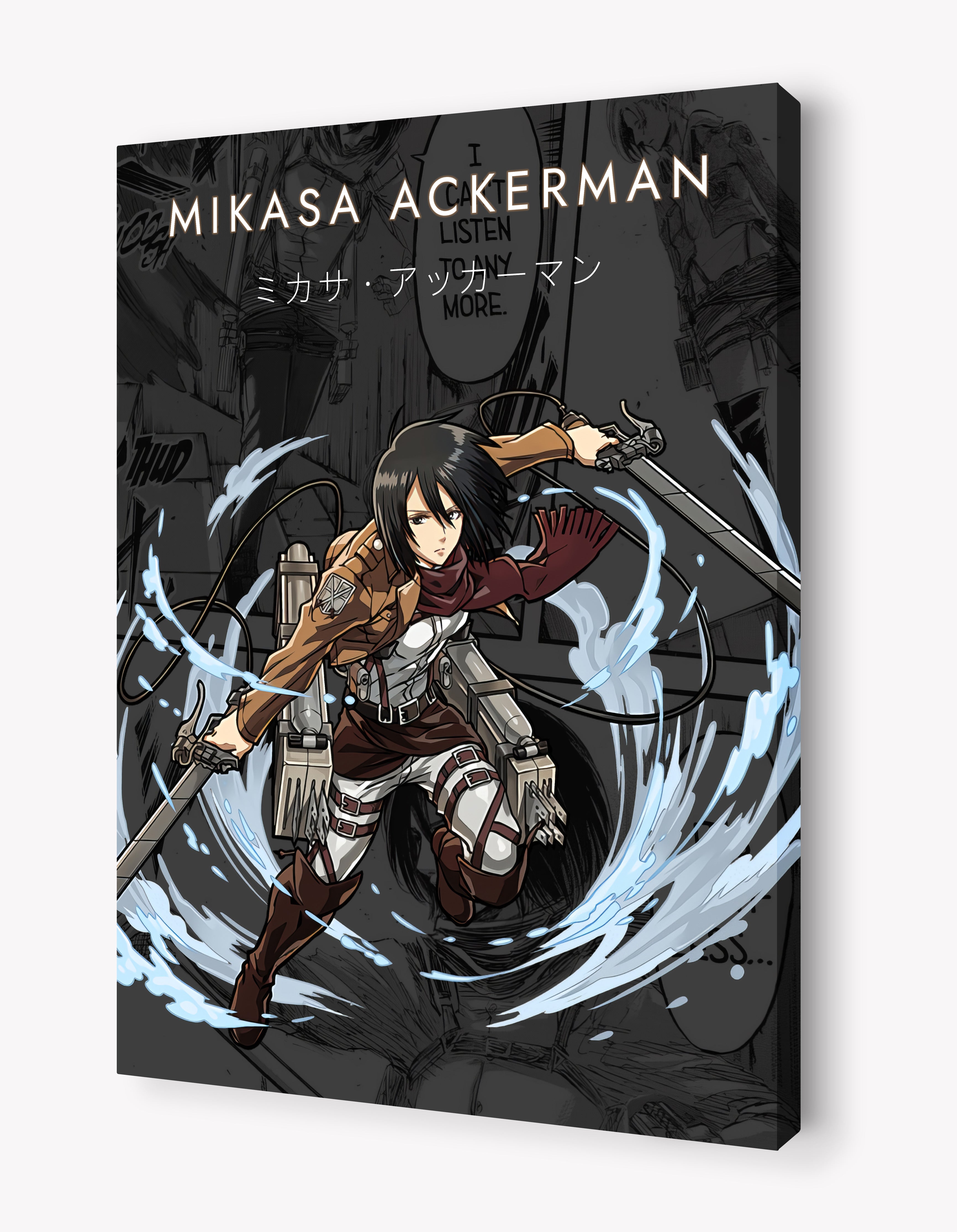 Mikasa Ackerman - Blade of Resilience