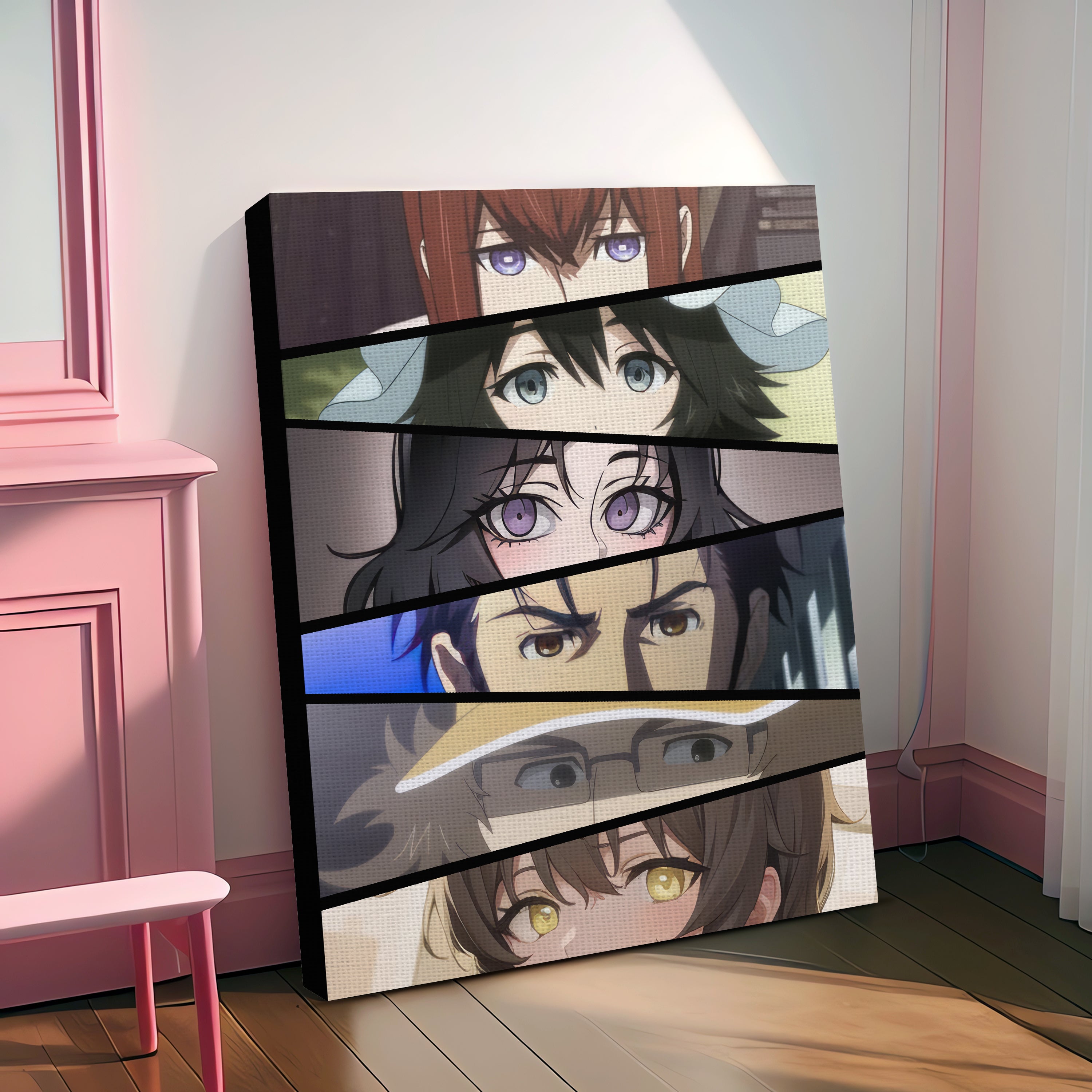 Steins;Gate Eye Collage