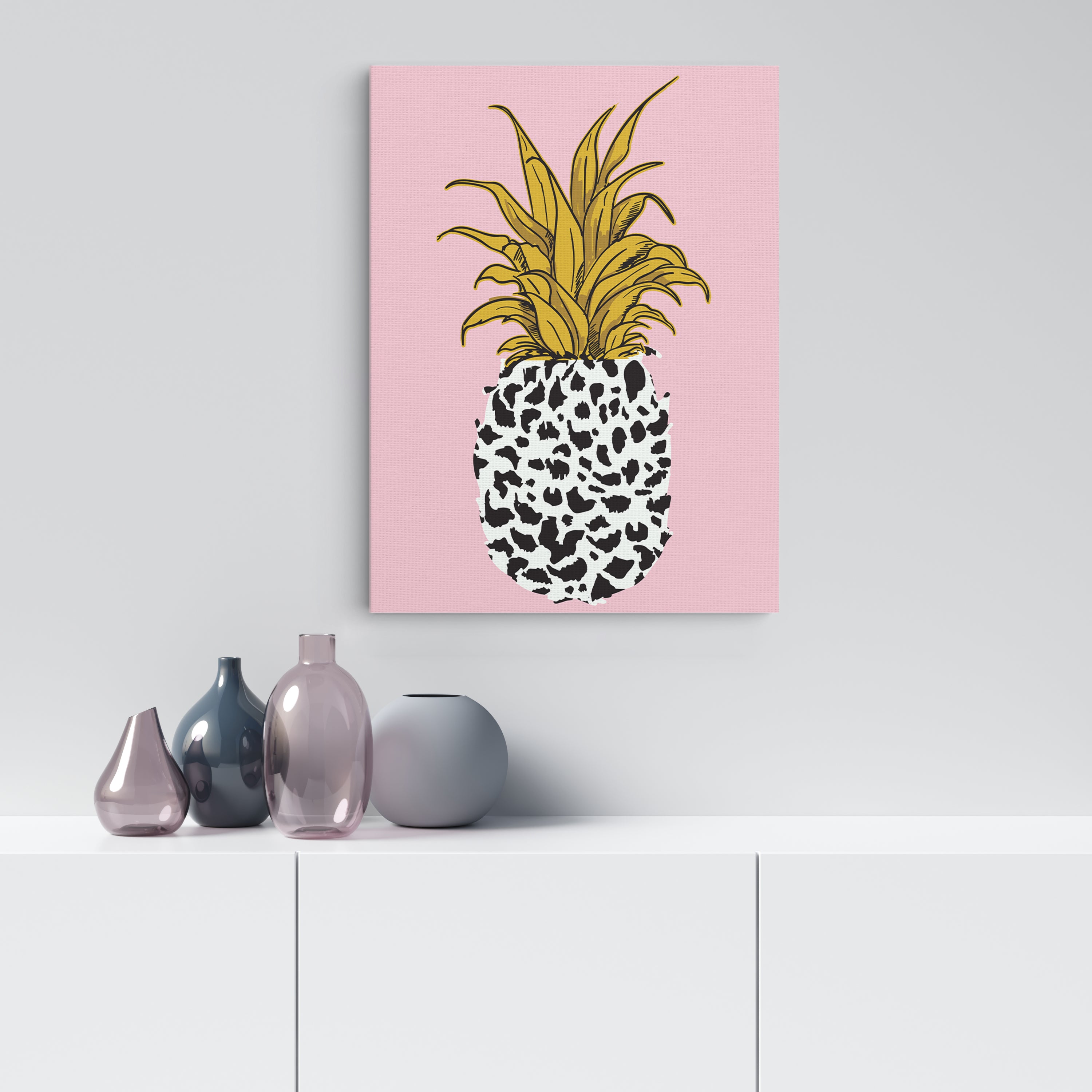Chic Dalmatian Pineapple