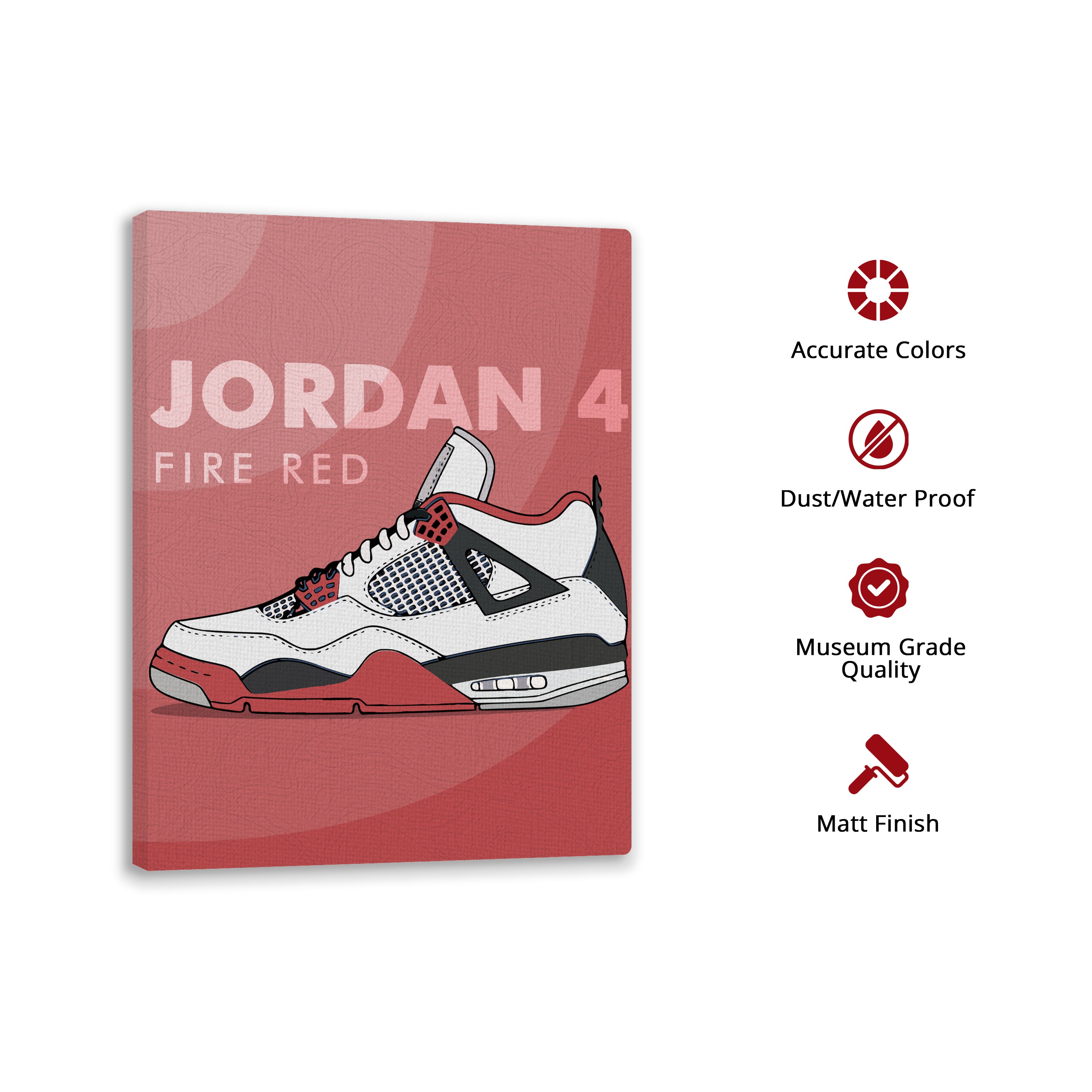 Air Jordan 4 - Fire Red