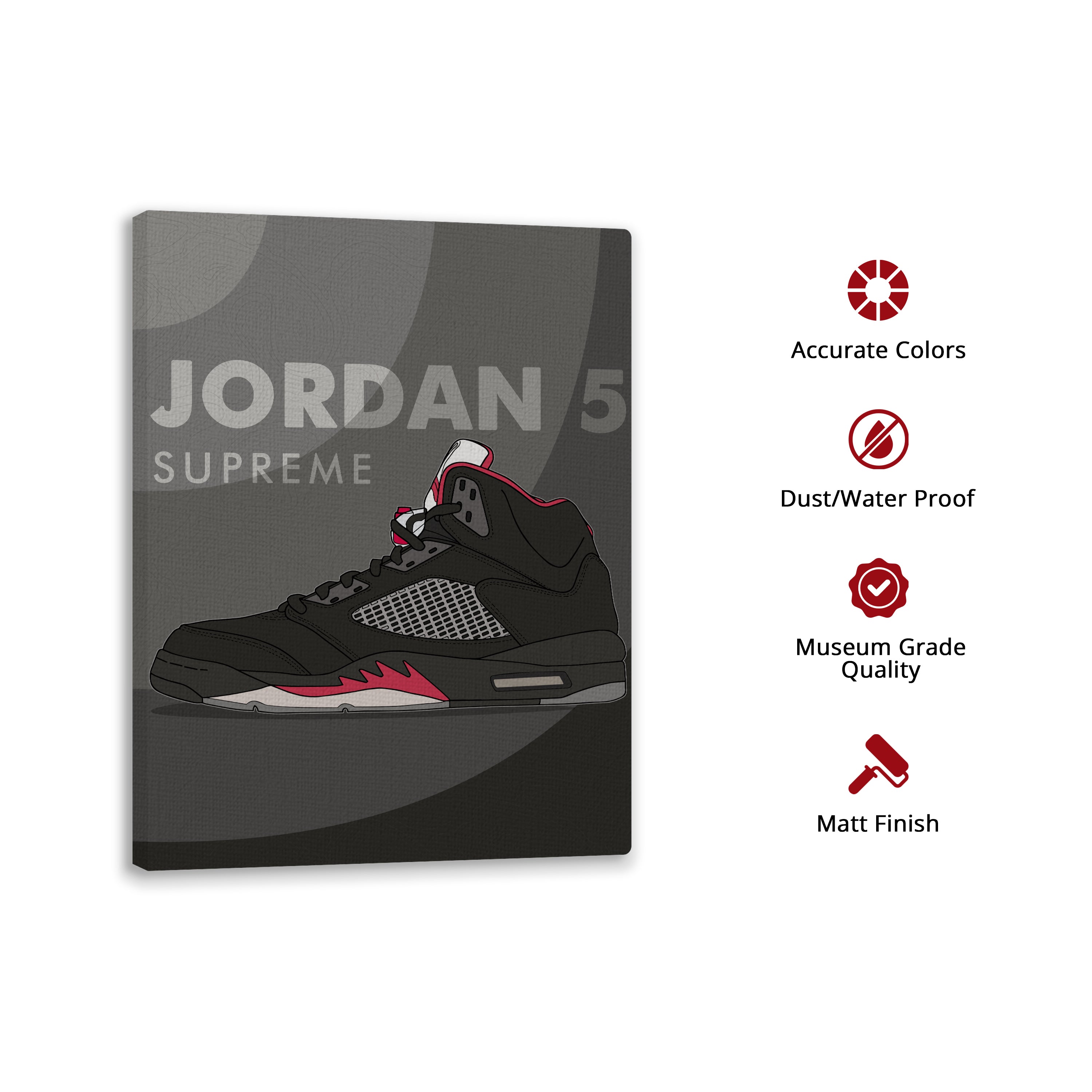 Air Jordan 5 - Supreme